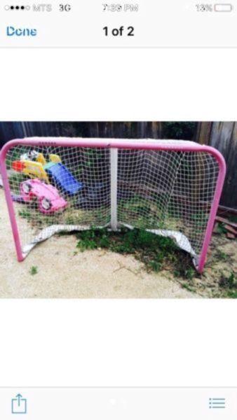 Official size hockey net