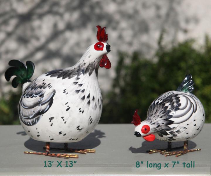 Ceramic Roosters