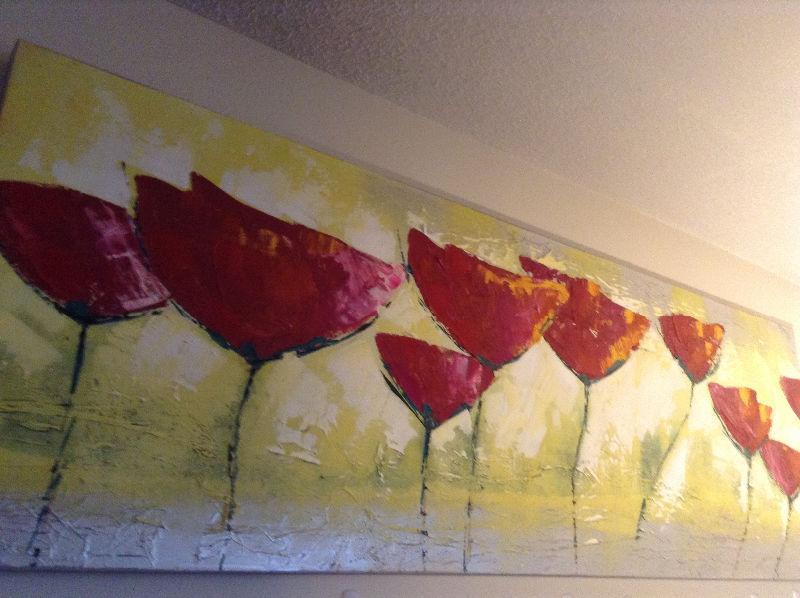 Painted Poppy Art