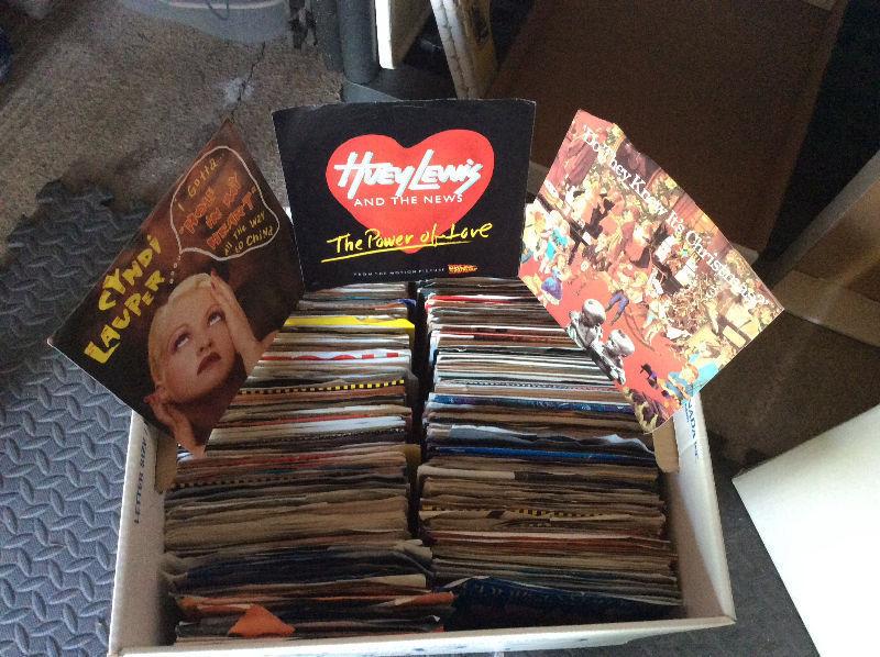 45 RPM vinyl records