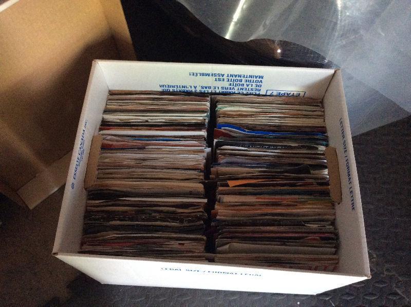 45 RPM vinyl records
