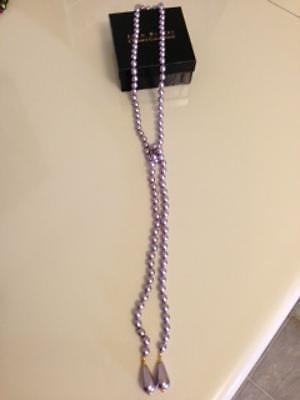 Brand New Joan Rivers Pearl Lariat Necklace