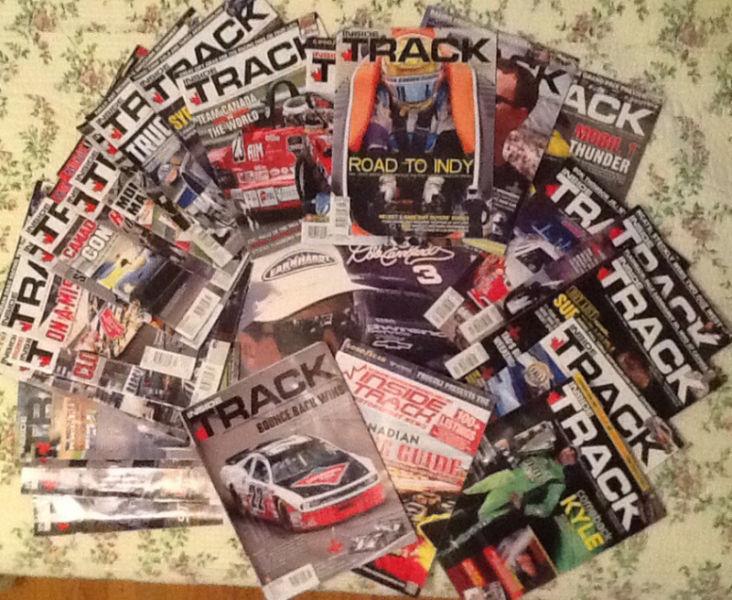 31issues INSIDE TRACK MOTORSPORT NEWS for racing fans, latest, m