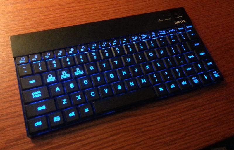 Ultra-Slim Bluetooth LED Backlit Keyboard