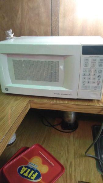 Rarely used microwave 50.00 obo