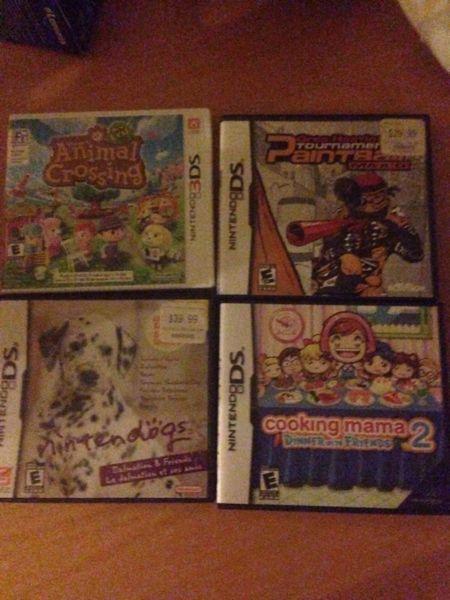 Wanted: 3DS, DS, and gameboy advance games for sale