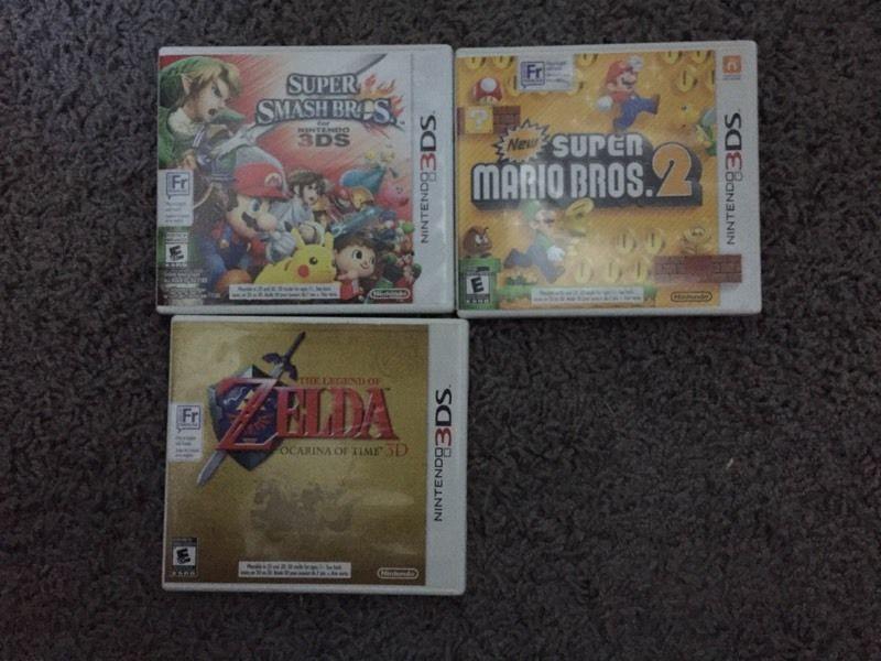 Nintendo 3DS games for sale