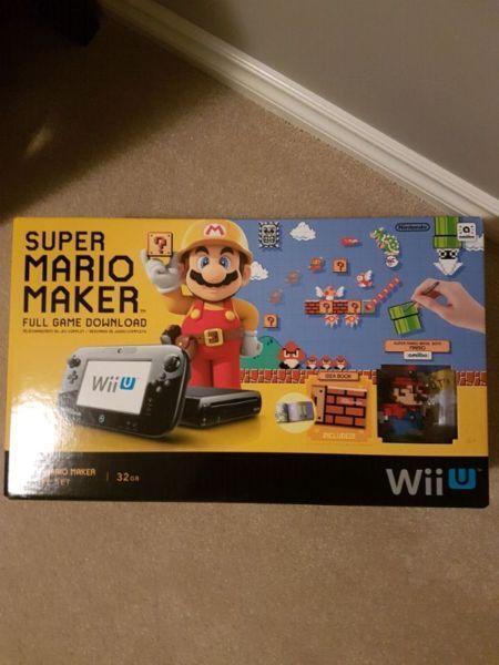 Super Mario Maker Wii U Bundle 32GB $300