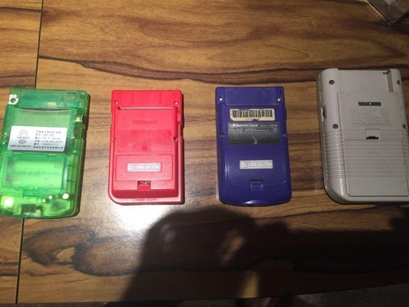 Game boy lot - parts non working