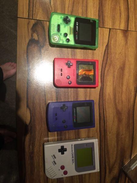 Game boy lot - parts non working