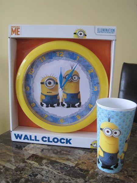 Minion clock and cup