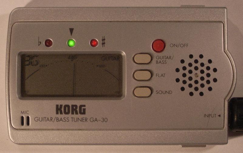 Korg GA-30 Guitar/Bass Tuner