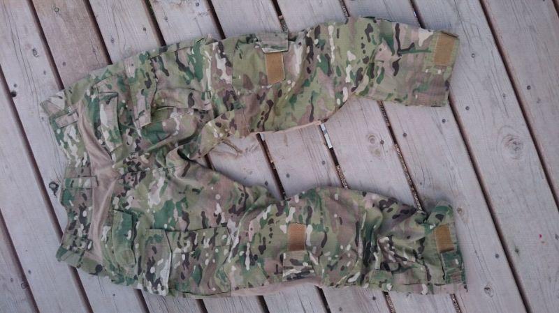 Multicam BDU shirt and pants set, airsoft paintball