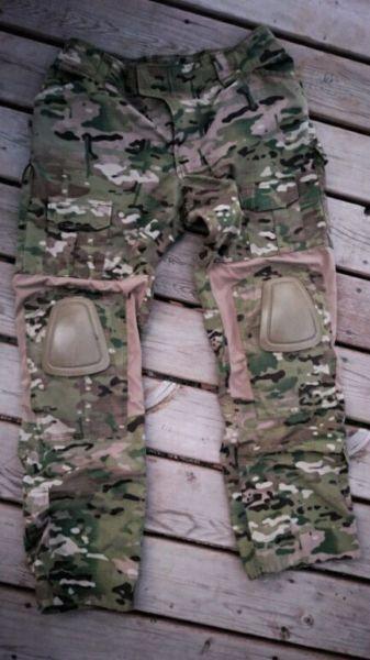 Multicam BDU shirt and pants set, airsoft paintball