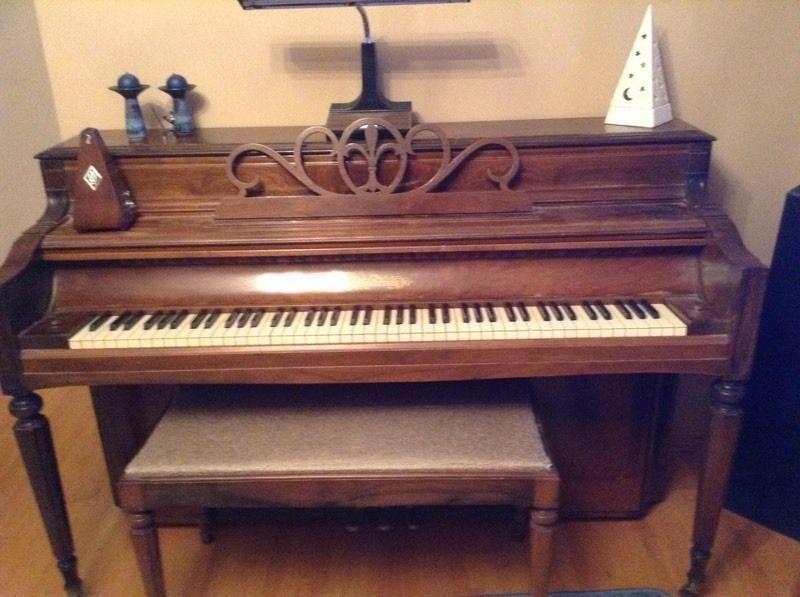 Chickering apartment sized piano