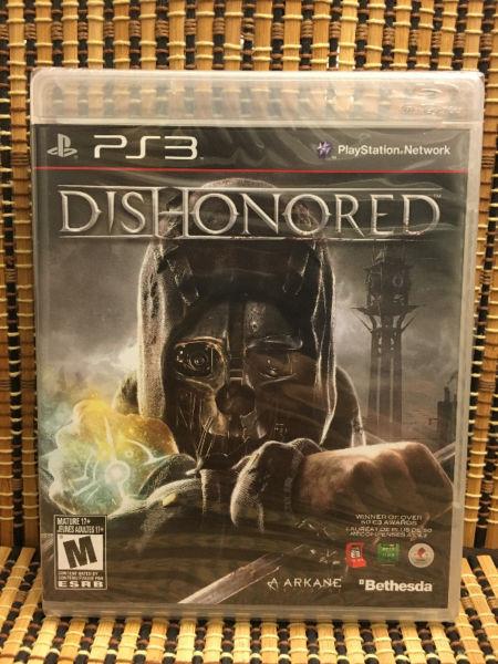 Dishonored (PS3) Brand New Sealed. Assassin/Open World