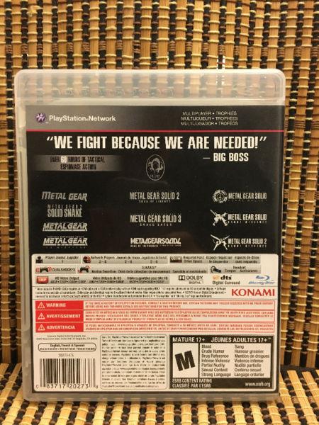 Metal Gear Solid: 2-Disc Legacy Collection, 1987-2012 (PS3) MGS