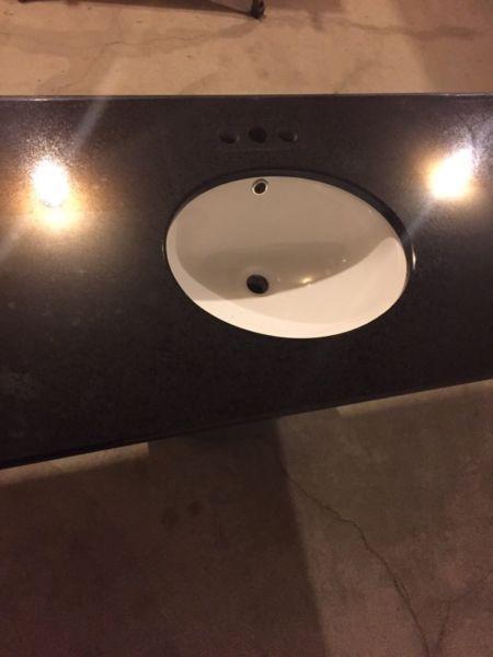Granite bathroom vanity top for sale!