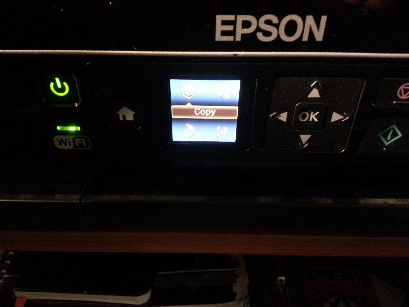 Working Epson Stylus NX330 all in one wireless printer