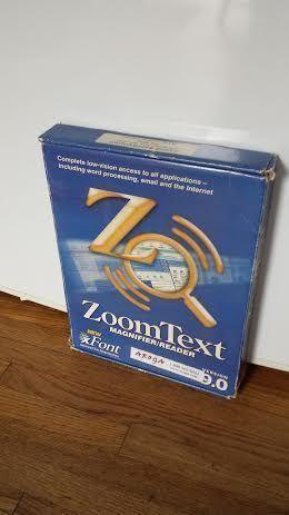 ZOOMTEXT 9.0 + KURZWELL 1000; Sale/trade