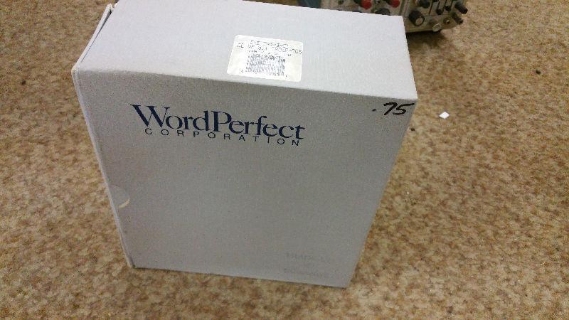 Retro Word Perfect in Box