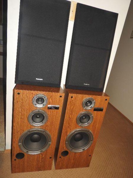 MINT PANASONIC 3 WAY TOWERS SB-ZR831 10 inch woofers