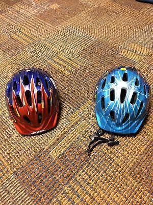 Two children's helmets for sale