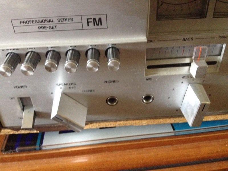 SEARS PROFESSIONAL RE 1802 RECEIVER MADE IN JAPAN