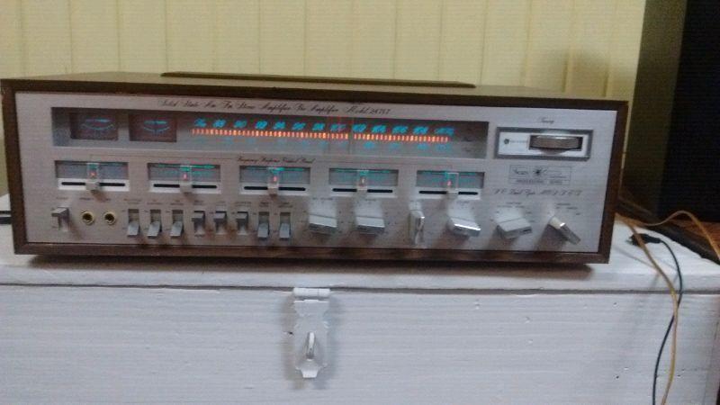 Sears professional series receiver model 28747