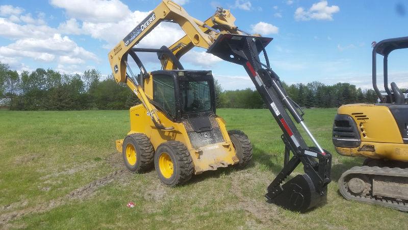 skid steer hoe attachment