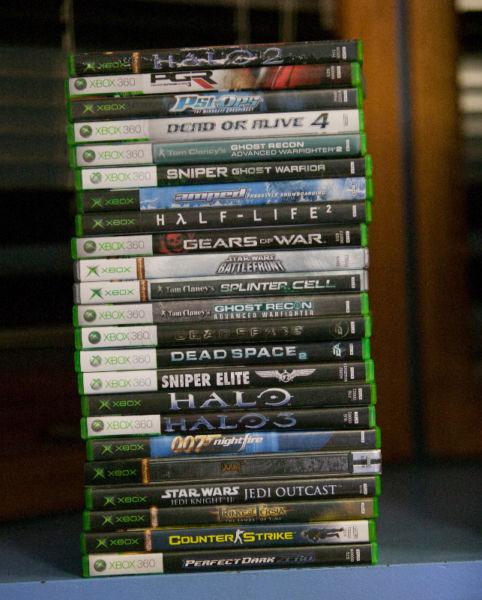 23 Xbox 360 games for sale
