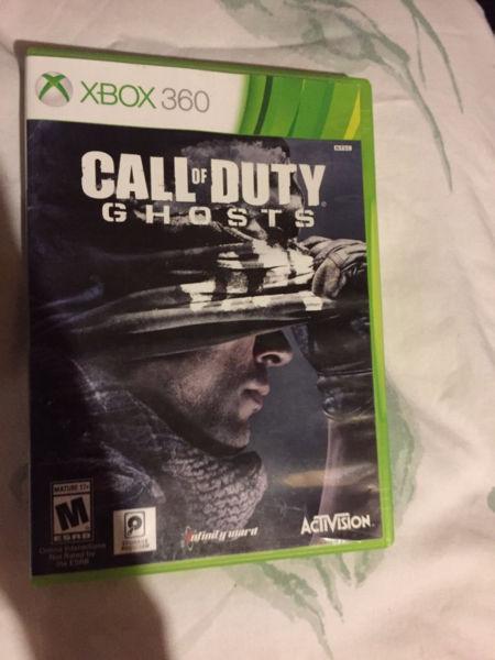 XBOX 360 Call of duty Ghosts