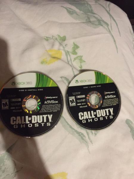 XBOX 360 Call of duty Ghosts
