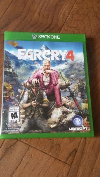 New Far Cry 4 Game for XBOX One - played 1x