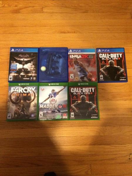 Selling or trading Xbox one and PS4 games
