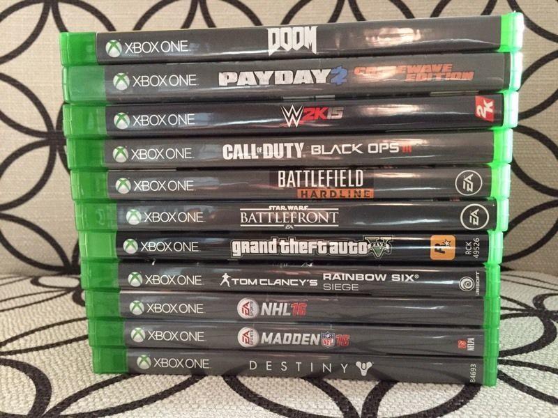 XBOX One games for sale