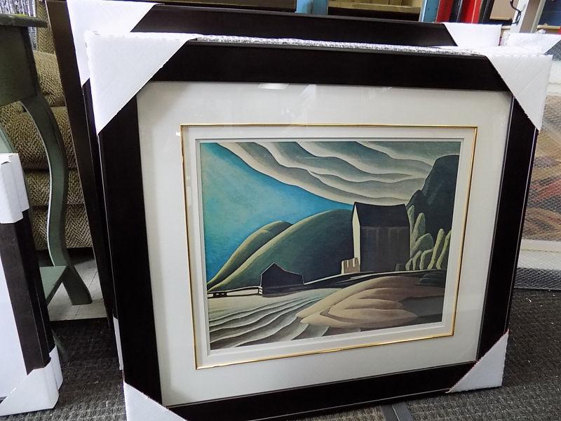 Picture Lake Superior Lawren Harris Signed and #'d 727-5344