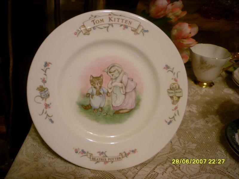 Royal Albert Beatrix Potter plate