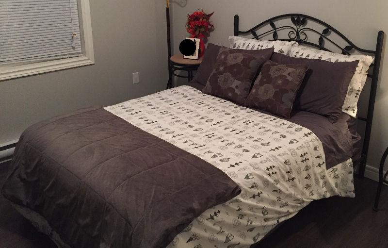 Double Bed and Mattress