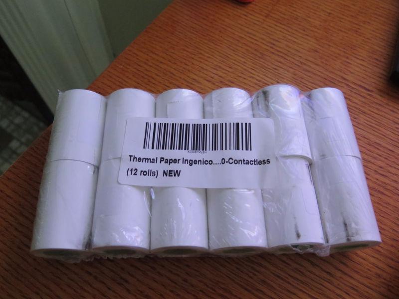 Thermal Paper Ingenico ICT250-Contactless (12 rolls)