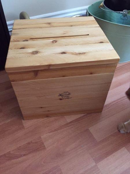 Wedding card box