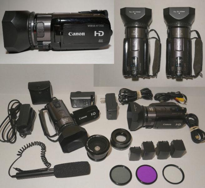 2 Canon Camcorders