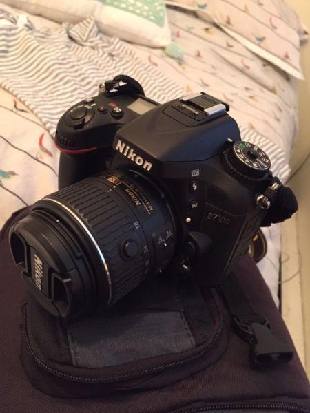 Nikon D7100 with 18-55mm lens