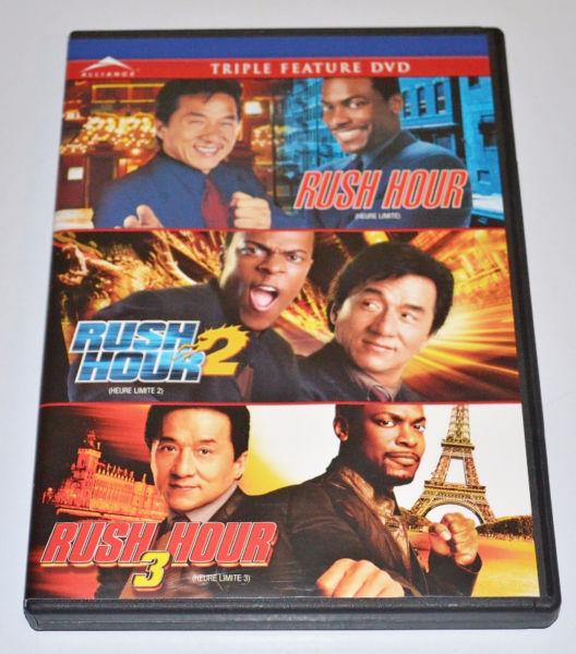 Rush Hour, Rush Hour 2 & Rush Hour 3 - DVD