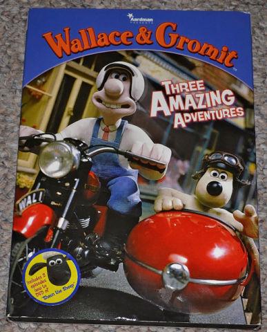 Wallace and Gromit Three Amazing Adventures - DVD