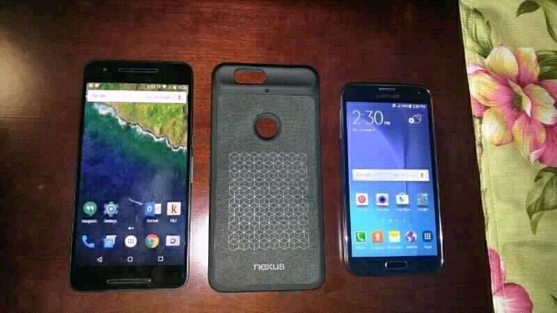 Nexus 6p and Samsung Galaxy S5 Neo