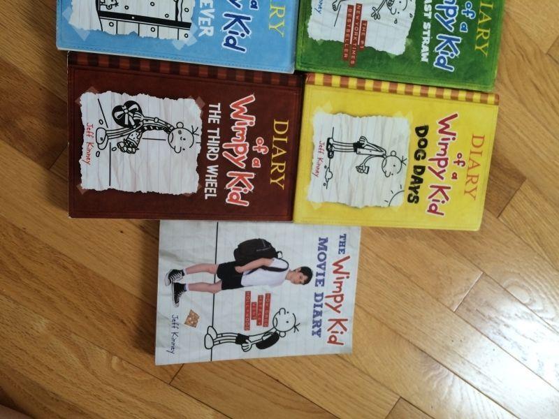 Diary of Wimpy Kid Books 2 - 7 Three Hard Covered. Mint Cond