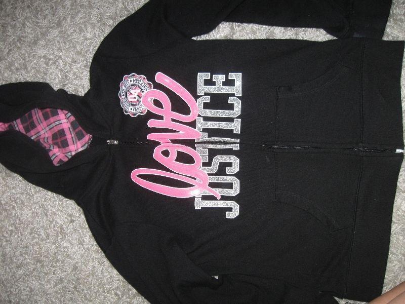 girls justice hoodie