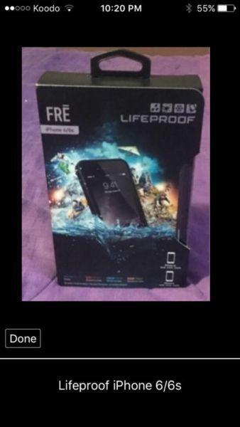 Lifeproof case for iPhone 6/6s