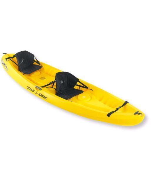 Tandem Kayak - LL Bean Ocean kayak Malibu 2